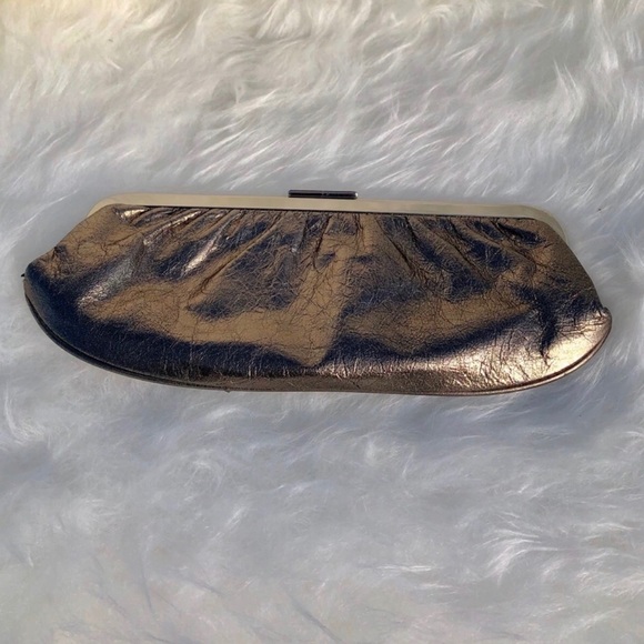 Banana Republic Clutch Gold Metallic - Picture 4 of 4